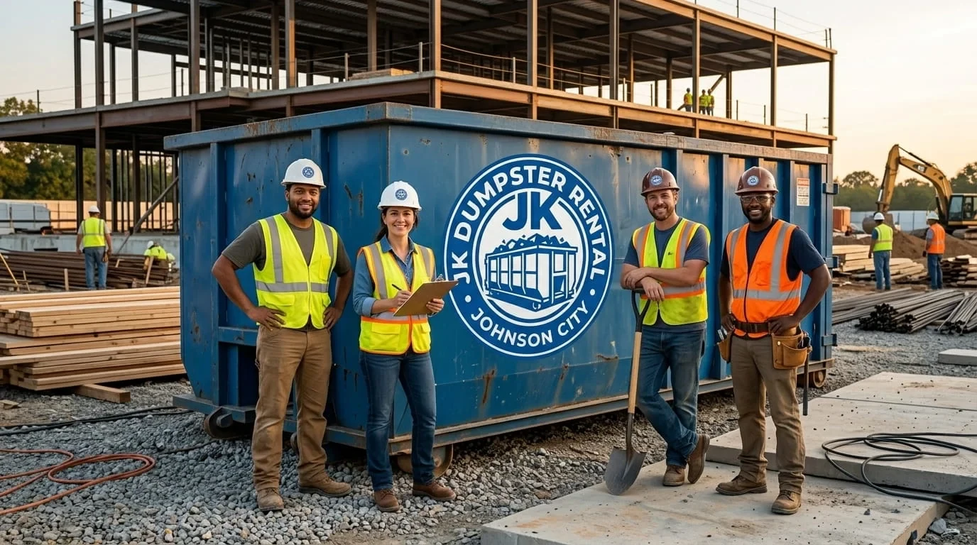 Dumpster rental service in Kingsport, TN