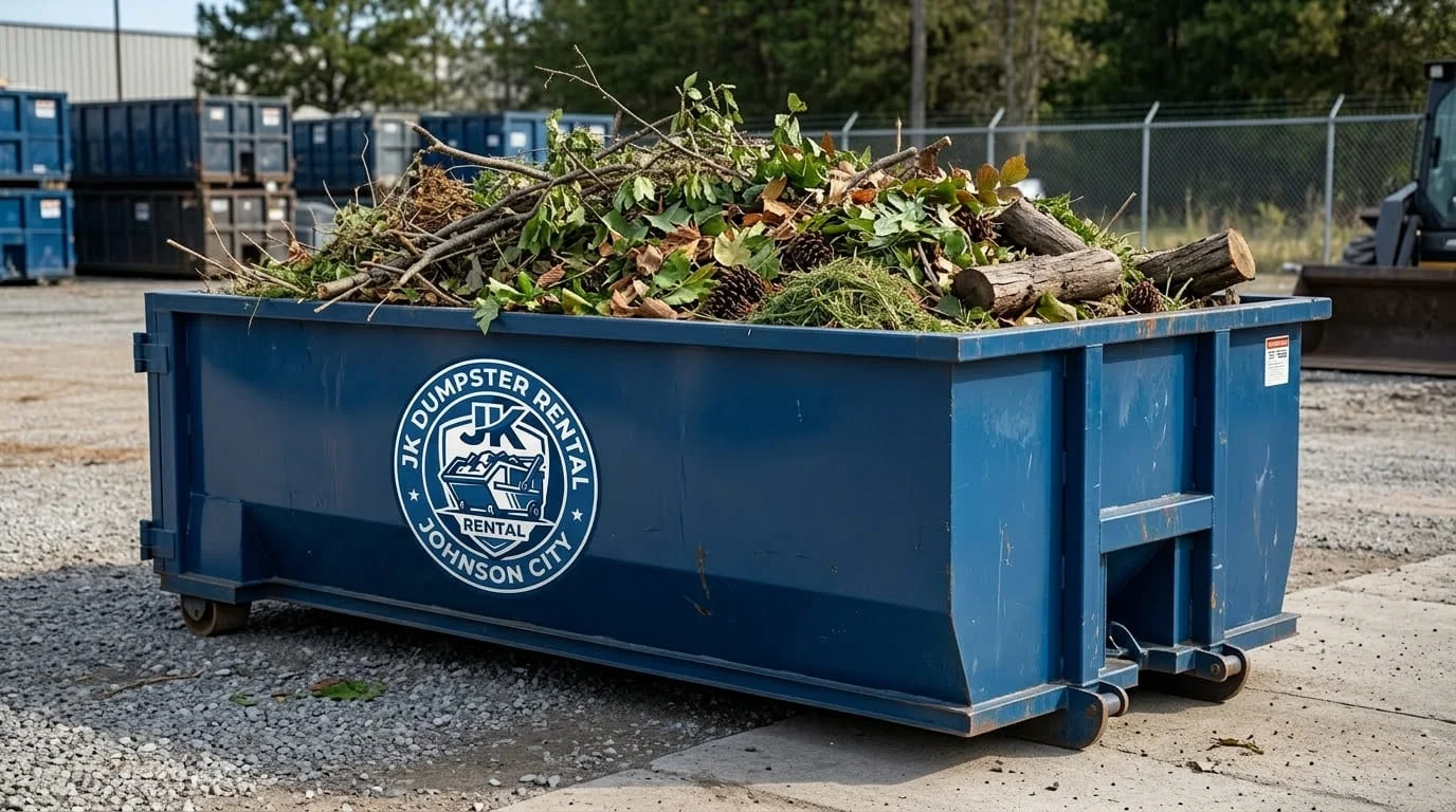 Yard Waste Dumpster Rental Johnson City-img